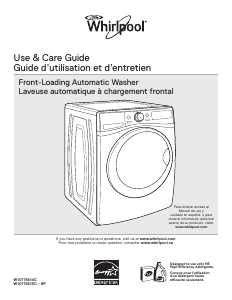 Mode d’emploi Whirlpool WFW9290FBD Lave-linge