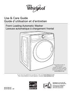 Bruksanvisning Whirlpool WFW9290FBD Tvättmaskin