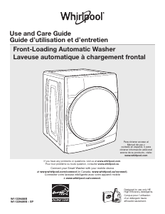 Mode d’emploi Whirlpool WFW9620HBK Lave-linge