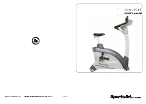 Handleiding SportsArt C521u Hometrainer