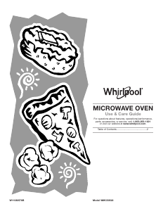 Manual Whirlpool WMC50522HB Microwave