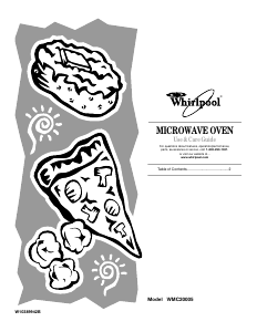 Manual Whirlpool WMC20005YW Microwave