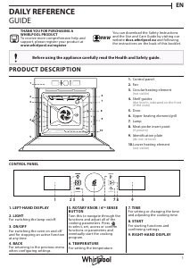 Bruksanvisning Whirlpool AKZ 97891 IX AUS Ugn