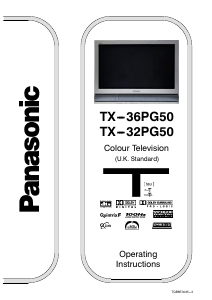 Bedienungsanleitung Panasonic TX-36PG50 Fernseher