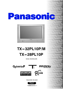 Használati útmutató Panasonic TX-32PL10P Televízió
