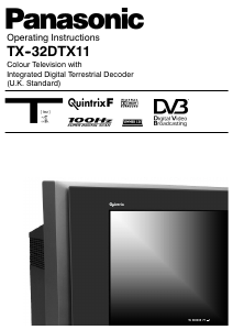 Bedienungsanleitung Panasonic TX-32DTX11 Fernseher