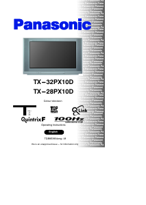 Manual Panasonic TX-32PX10D Television