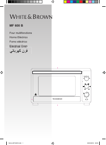 Mode d’emploi White and Brown MF 600 B Four