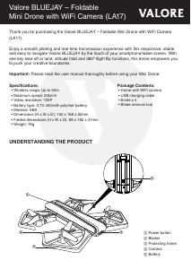 Manual Valore LA17 Drone