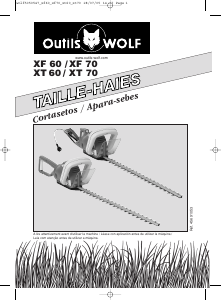 Manual Wolf Garten XF 60 Corta-sebes