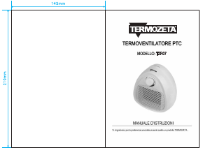 Manual Termozeta TZR07 Heater