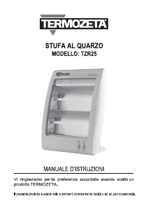 Manual Termozeta TZR25 Heater