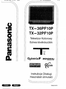 Használati útmutató Panasonic TX-32PF10P Televízió