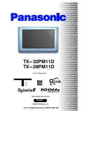 Manual Panasonic TX-32PM11D Television