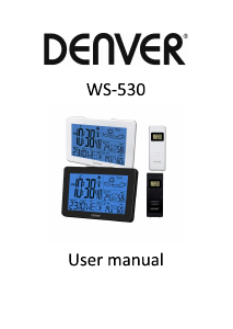 Manual Denver WS-530 Weather Station