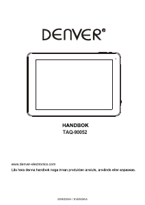 Bruksanvisning Denver TAQ-90052 Tablet