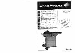 Handleiding Campingaz Hacienda Deluxe Barbecue