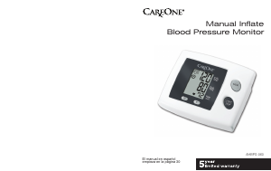 Manual CareOne AHBPS-060 Blood Pressure Monitor