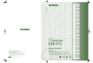 Mode d’emploi Yamaha Clavinova CLP-175 Piano numérique