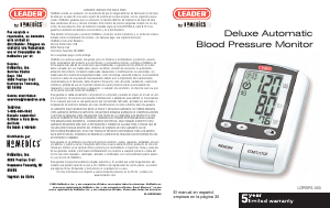 Handleiding Leader LDRBPA-060 Bloeddrukmeter
