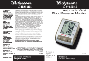 Handleiding Walgreens 518728 Bloeddrukmeter