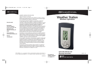 Manual EnviraStation DWS-130 Weather Station