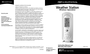 Manual de uso EnviraStation DWS-200 Estación meteorológica