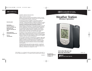 Manual de uso EnviraStation DWS-170 Estación meteorológica