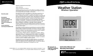 Manual EnviraStation DWS-100 Weather Station