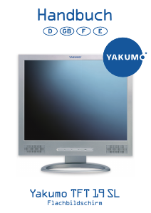 Mode d’emploi Yakumo TFT 19 SL Moniteur LCD