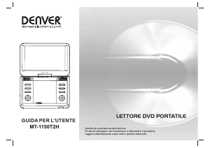 Manuale Denver MT-1150T2H Lettore DVD