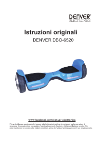 Manuale Denver DBO-6520 Hoverboard