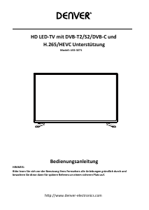 Bedienungsanleitung Denver LED-3271 LED fernseher