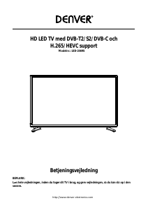 Brugsanvisning Denver LED-2469S LED TV