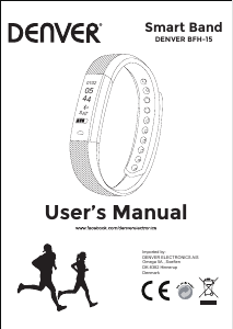 Manuale Denver BFH-15 Tracker di attività