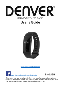 Manual Denver BFH-150 Activity Tracker