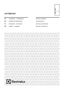 Manual Electrolux LNT7ME34G1 Combina frigorifica