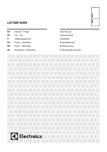 Käyttöohje Electrolux LNT5MF36W0 Jääkaappipakastin