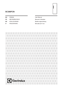 Manuale Electrolux SC380FCN Frigorifero