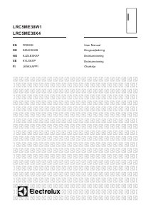 Brugsanvisning Electrolux LRC5ME38X4 Køleskab