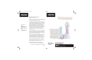 Manual Homedics FAC-300 Facial Cleansing Brush