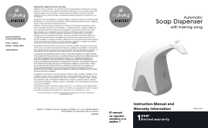 Manual Homedics MYB-W10 Soap Dispenser