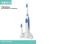 Bruksanvisning Homedics HD-110 Eltandborste