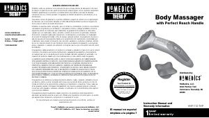 Manual de uso Homedics HHP-110-THP Masajeador