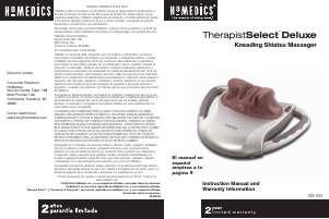 Handleiding Homedics SM-200 Massageapparaat