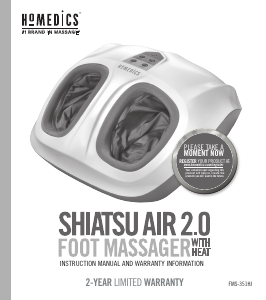 Handleiding Homedics FMS-351HJ Massageapparaat