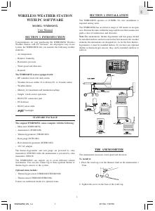 Manual Oregon WMR 928NX Weather Station