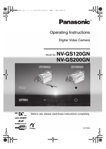 Manual Panasonic NV-GS200GN Camcorder