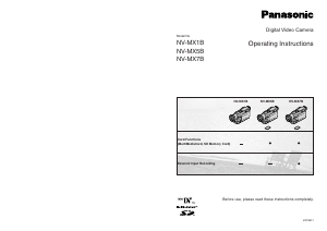 Handleiding Panasonic NV-MX1EG Camcorder