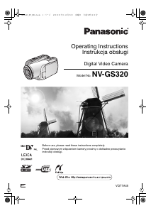 Manual Panasonic NV-GS320 Camcorder